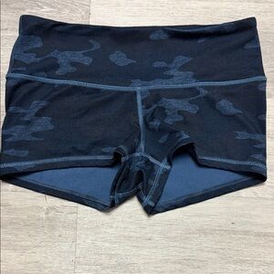 lululemon athletica Blue Camo Athletic Shorts